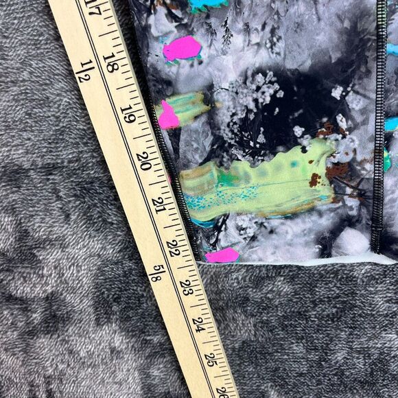 Lululemon Fast and Free High-Rise Crop 23" Inseam Paint Drift Multi Pants 14 - Picture 6 of 10